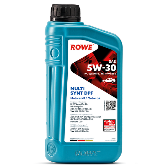 МОТОРНО МАСЛО ROWE HIGHTEC MULTI SYNT DPF SAE 5W-30