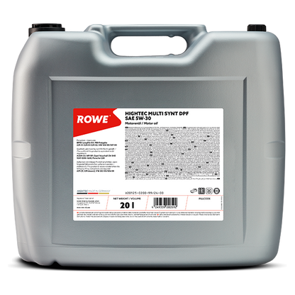 МОТОРНО МАСЛО ROWE HIGHTEC MULTI SYNT DPF SAE 5W-30