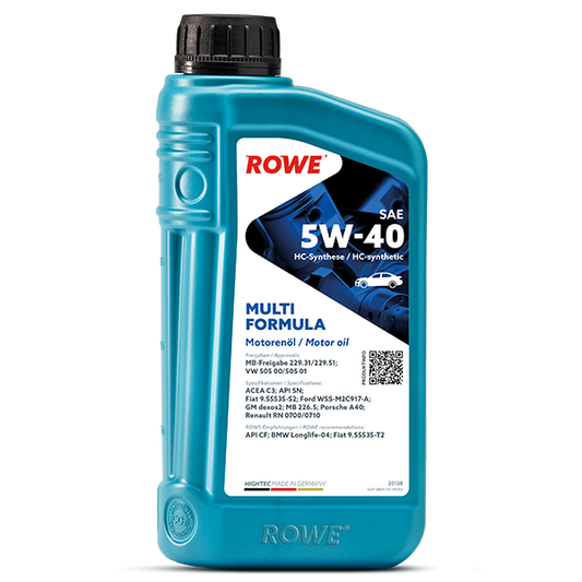МОТОРНО МАСЛО ROWE HIGHTEC MULTI FORMULA SAE 5W-40